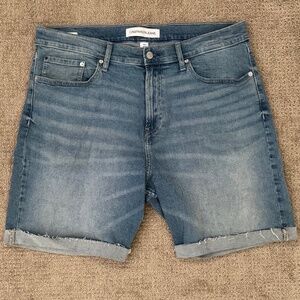 Calvin Klein Stretch Jean Shorts - Sz.36